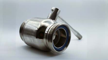 Кран шаровой AISI 304 с/с из 3-х частей DN 50 а